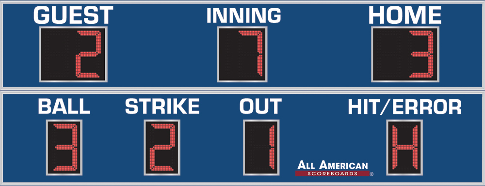 Scoreboard: 8360 - All American Scoreboards